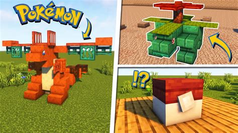 How to make a pokemon in minecraft