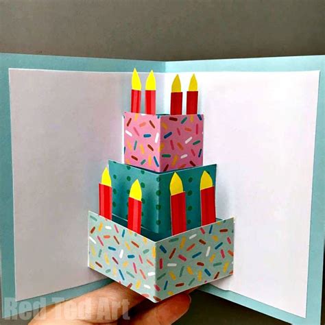 How to make a pop up birthday card – Fr…