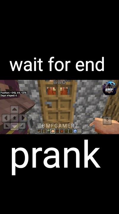 How to make a prank in minecraft