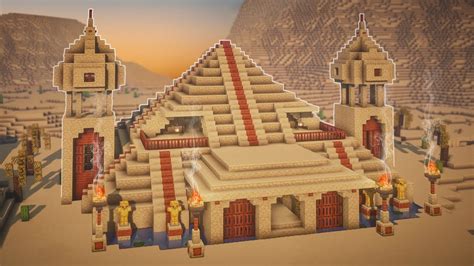 How to make a pyramid in minecraft
