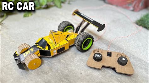 How to make a rc carwith cardboard how to make remote control car