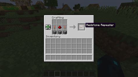 How to make a repeater on minecraft