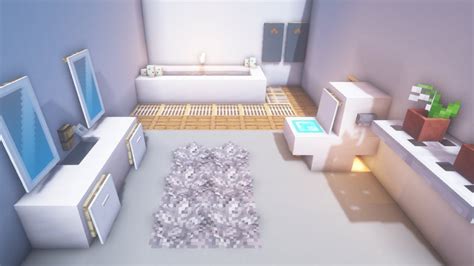 How to make a restroom in minecraft