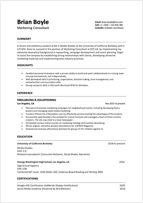 How to make a resume with no work experience. Focus on results of your job history in the past. Only list work experience on a resume that is relevant to the job you’re applying to. Stand out with strong action verbs. Get specific: use numbers, facts, and figures. Speak in the past tense when the job is complete, present when you’re still doing the work. 