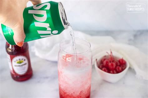 How to make a shirley temple with sprite