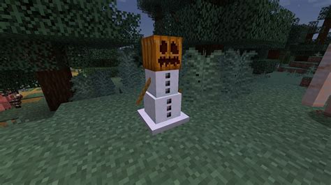 How to make a snow golem in Minecraft