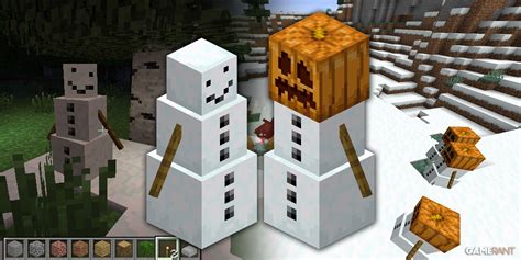 How to make a snow golem minecraft
