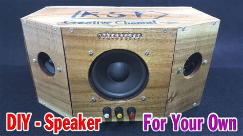 How to make a speaker YouTube