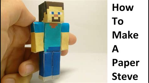 How to make a steve in minecraft