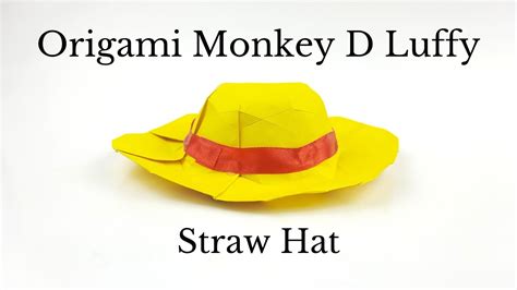 How to make a straw hat out of paper.  For example, to make someone a star m...
