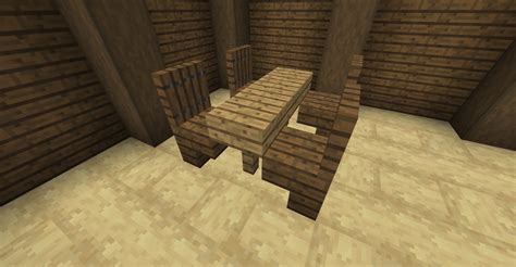How to make a table in minecraft