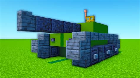 How to make a tank in minecraft