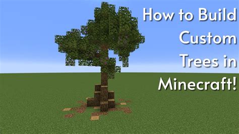 How to make a tree in minecraft