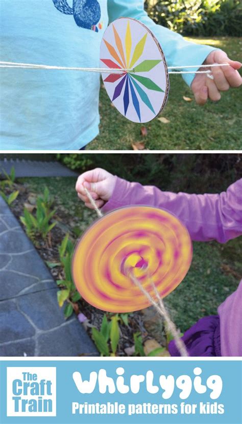 How to make a whirlygig The Craft Train
