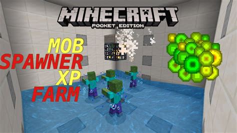How to make a xp farm with a zombie spawner. This is the new design for a skeleton/zombie spawner-based XP farm, re-designed to fix broken mob elevator.It is based on the new mechanic of water elevator using bubbles that go up from soul sand in water.(You can put a funnel instead of the block that the mobs drop on, with a chest, to collect the drops) signs = 24; waters = 26; fence = 1 ... 