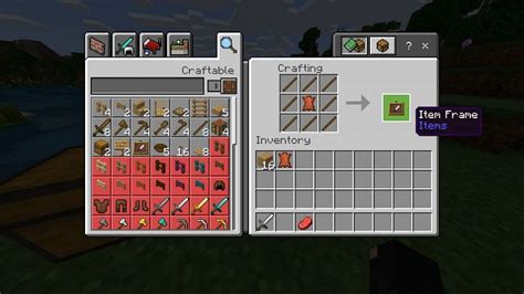 How to make an Item Frame in Minecraft Materials Required Crafting Guide How to Use