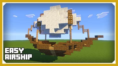 How to make an airship in minecraft
