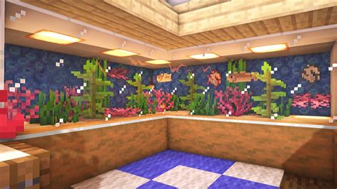 How to make an aquarium in minecraft