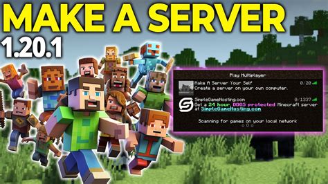 How to make an easy minecraft server