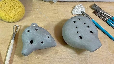 How to make an ocarina.  Each step is described in plain English accompanied w...