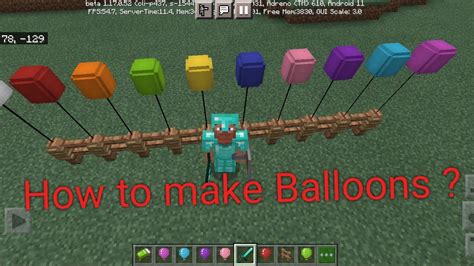 How to make and use balloons in Minecraft in 2022