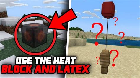How to make and use the heat block in Minecraft Education Edition