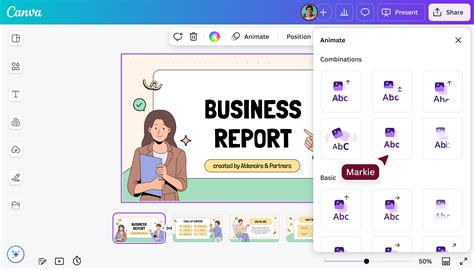 How to make animation in canva presentation.  She will cover 4 different wa...