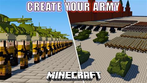 How to make army in minecraft