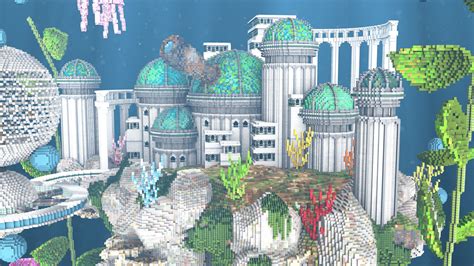 How to make atlantis in minecraft