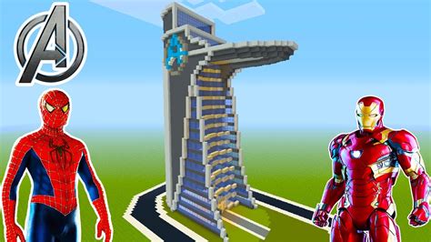 How to make avengers tower in minecraft
