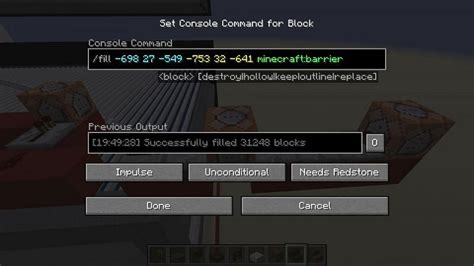 How to make barriers in minecraft