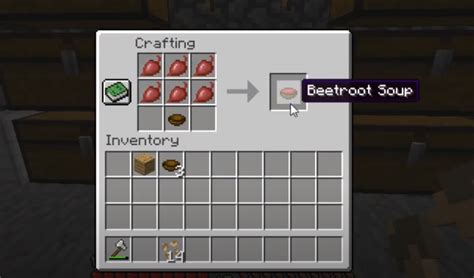 How to make beetroot soup minecraft