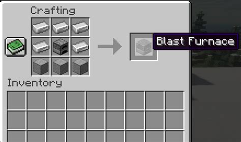 How to make blast furnace in minecraft