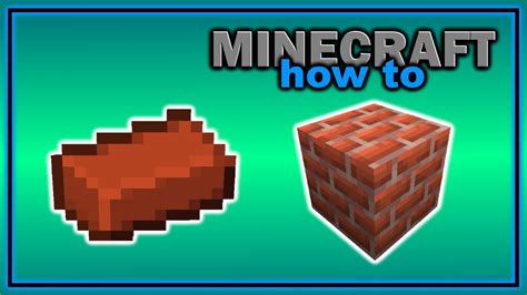 How to make brick block in minecraft