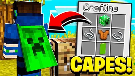 How to make capes in minecraft pe