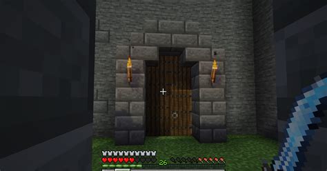 How to make castle doors in minecraft