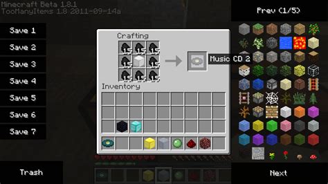 How to make cd player minecraft