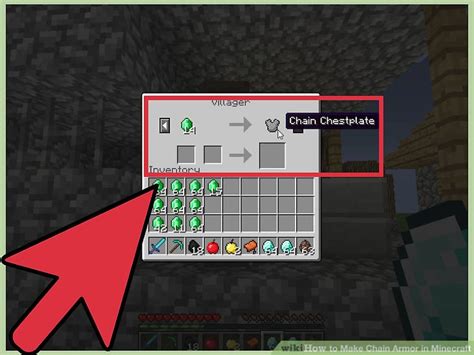 How to make chain armor on minecraft