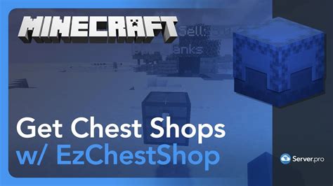 How to make chest shops in minecraft