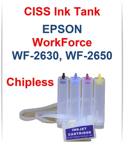 How to make chipless Epson Workforce WF-2630 / WF-2650 / WF …