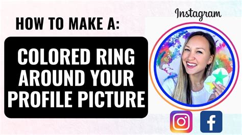 How to make circle profile picture