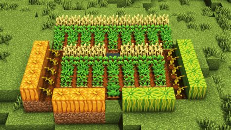 How to make crops in minecraft