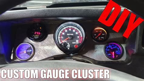 How to make custom gauge cluster.  Our radios/headunits are supplied witho...