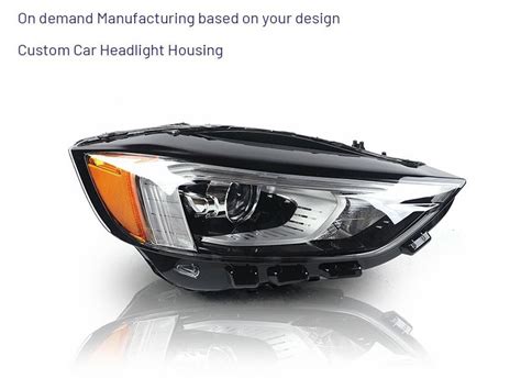 How to make custom headlight housing.  First, you will need a headlight hou...