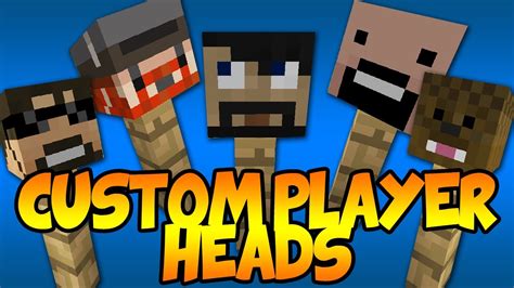How to make custom heads in minecraft