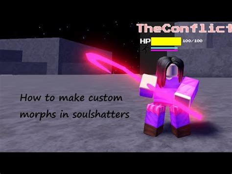 How to make custom morphs in soulshatters (No Exploit) (Read ... - YouTube