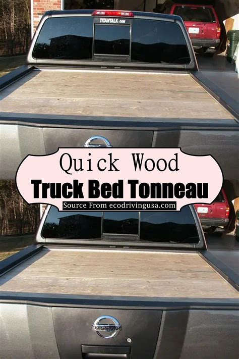 How to make custom tonneau cover.  I like wood because it looks rustic.  F...