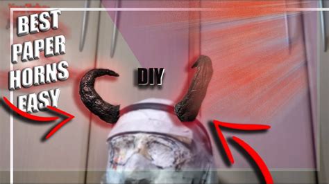 How to make demon horns.  Watch this tutorial about how to make DIY horns...