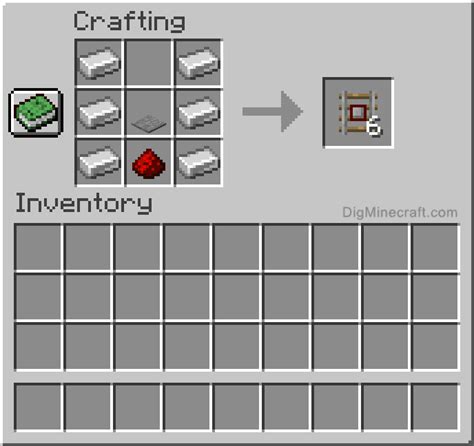How to make detector rails in minecraft