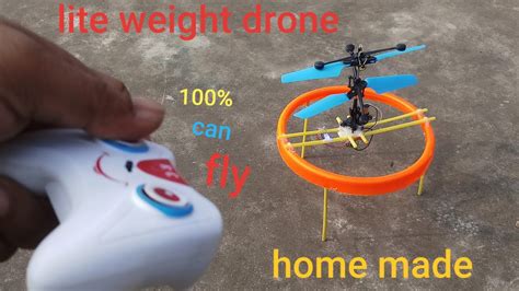 How to make drone at home that can fly remote control.  In addition to...